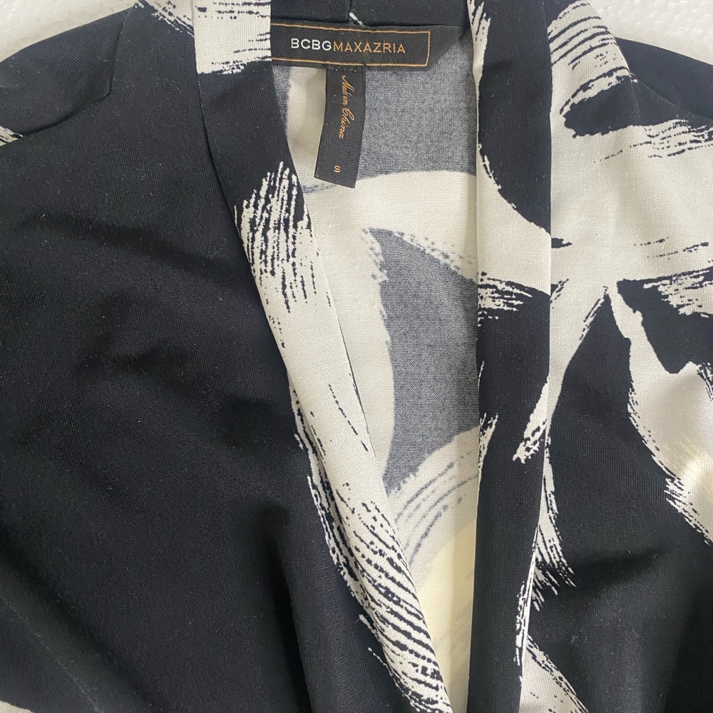 BCBG MaxAzria Wrap  Dress Medium 3/4 Sleeve - Picture 4 of 7